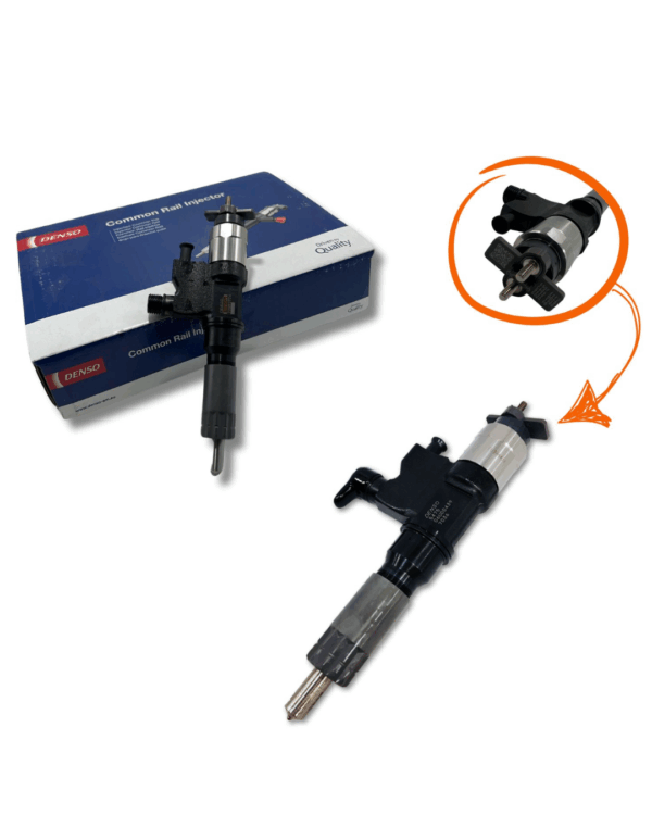 INJETOR COMMON RAIL DENSO ESCAVADEIRA JCB 095000-5470 - Imagem 2